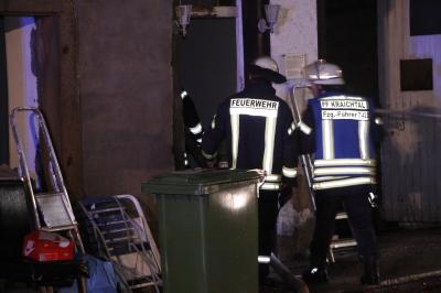 Brand eines leerstendes Mehrfamilienhaus in Kraichtal